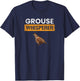 Grouse Whisperer, Bird Hunting Grouse T-Shirt - T-Shirt | Navy