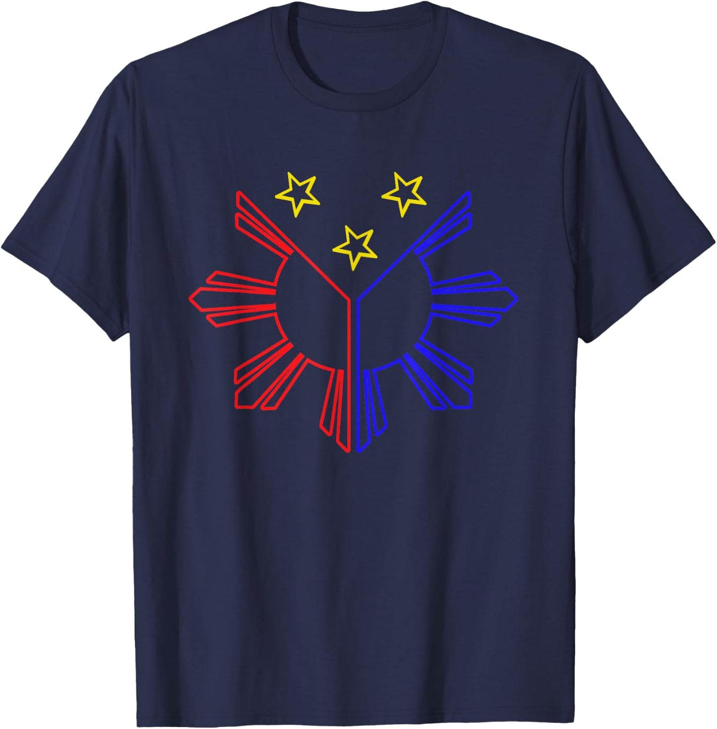 Filipina Pinoy Culture Filipino Gift Philippines T-Shirt - T-Shirt | Navy