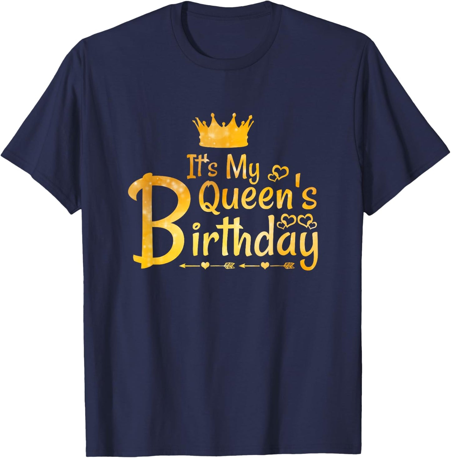 It's My Queen's Birthday T-Shirt - T-Shirt | Navy