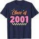 Class Of 2001 Meetup School Graduation Reunion T-Shirt - T-Shirt | Navy