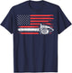 Funny Logger Arborist Gift Men Cool Lumberjack Woodworker T-Shirt - T-Shirt | Navy