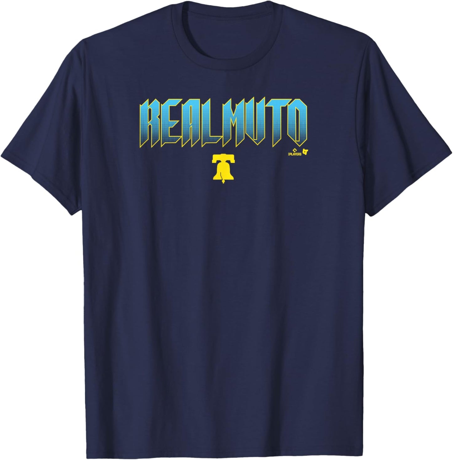 J.T. Realmuto: Philadelphia City Edition Text T-Shirt - T-Shirt | Navy