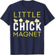 Little Chick Magnet Spring Summer Farm Boy Boys Toddlers Fun T-Shirt - T-Shirt | Navy