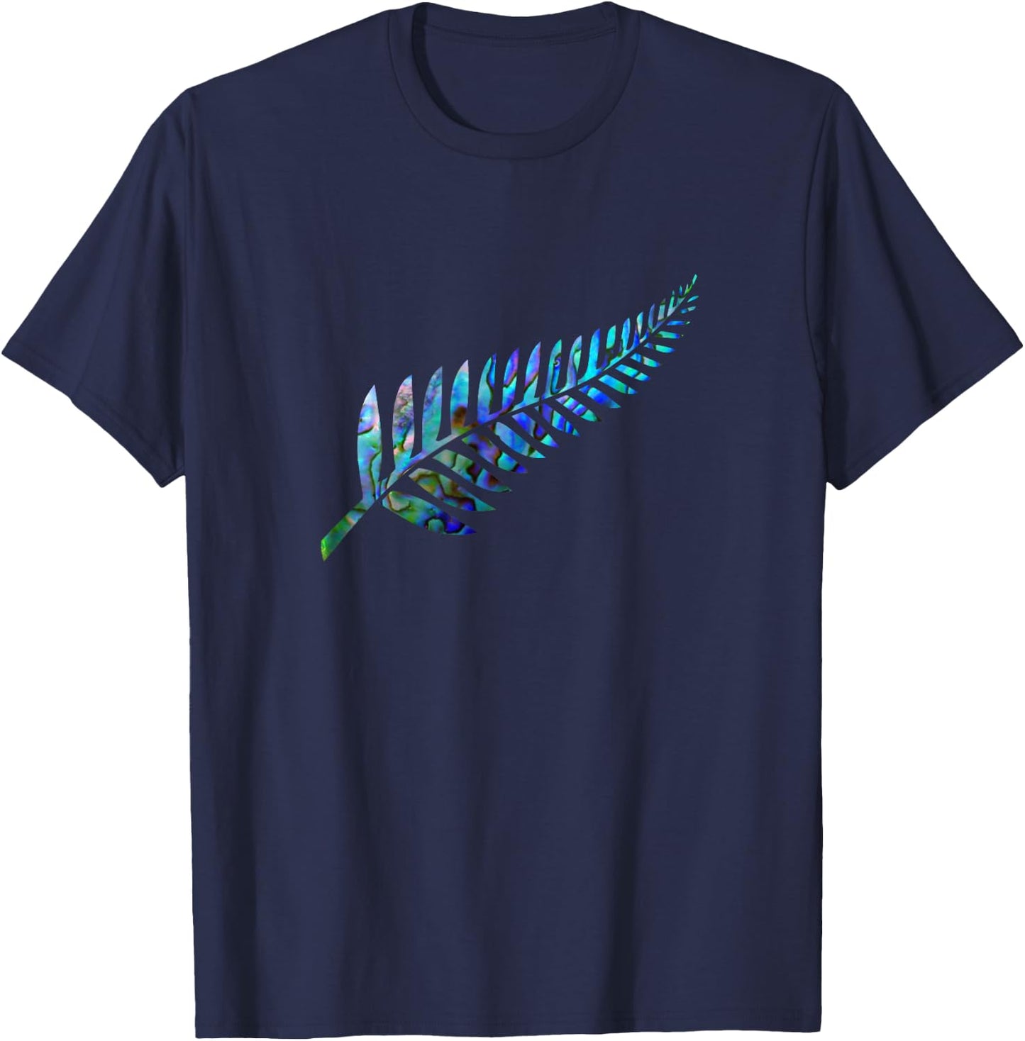 New Zealand Fern T-Shirt - T-Shirt | Navy
