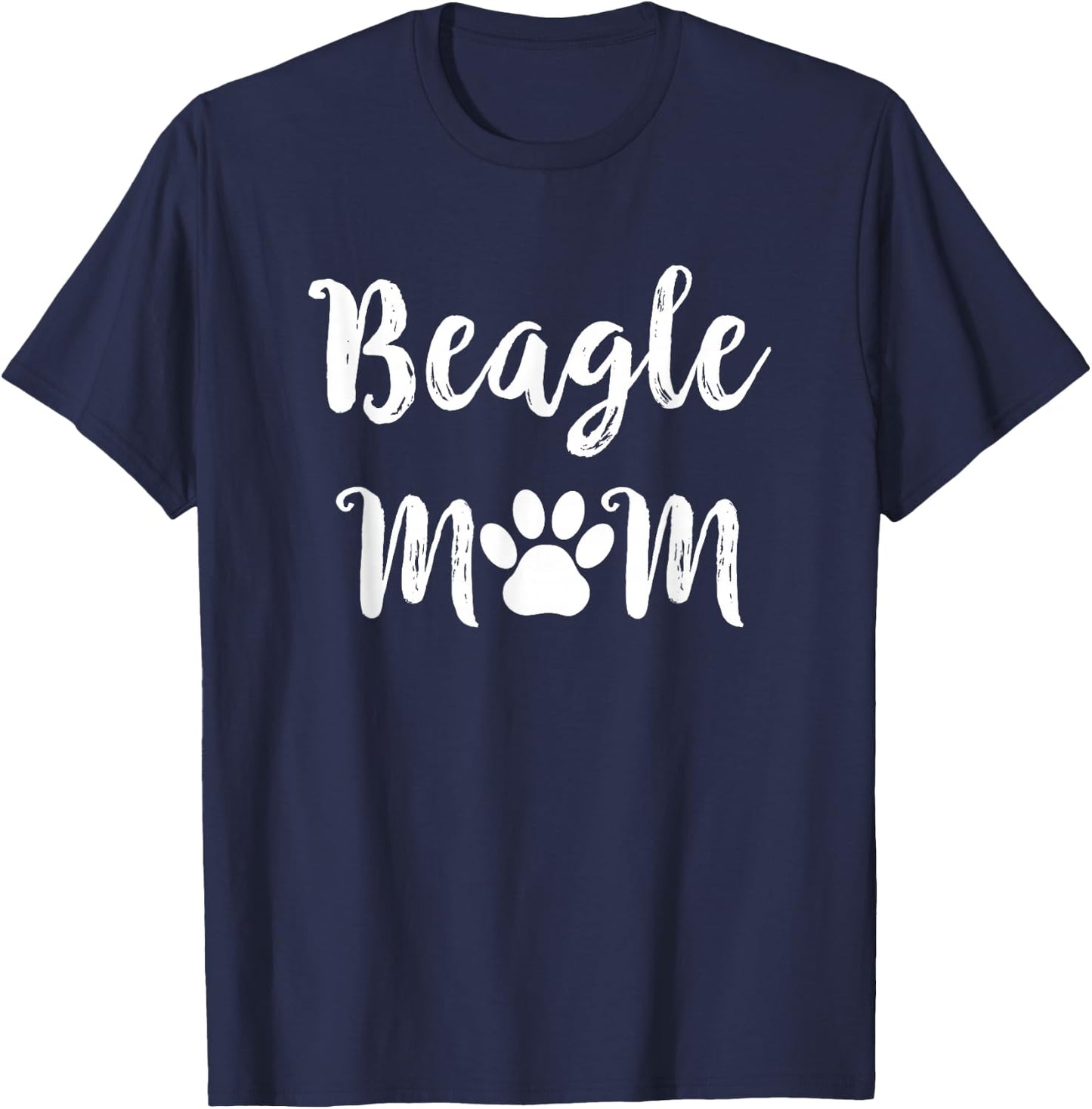 Beagle Mom Dog Beagle Women T-Shirt - T-Shirt | Navy
