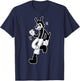 Wolf Cartoon T-Shirt - T-Shirt | Navy