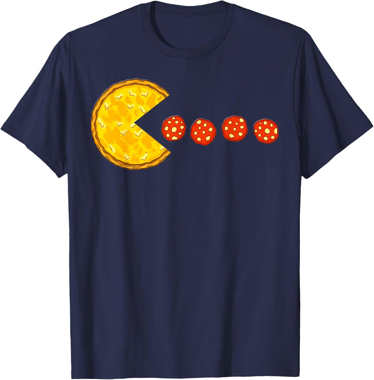 Funny Pizza Lovers Pizza Food Pepperoni - Pizza T-Shirt - T-Shirt | Navy