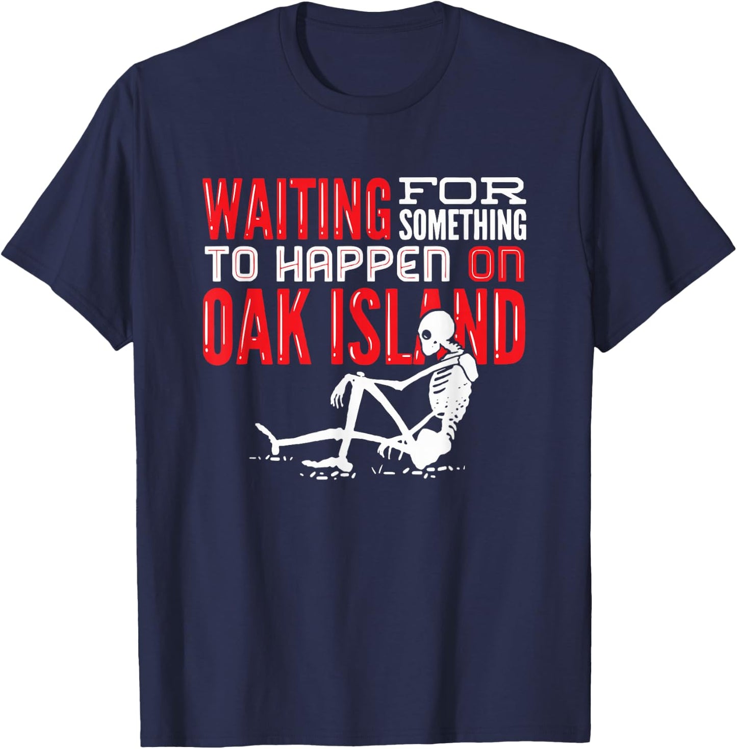Oak Island/Treasure Hunt Oak Island Mystery T-Shirt - T-Shirt | Navy