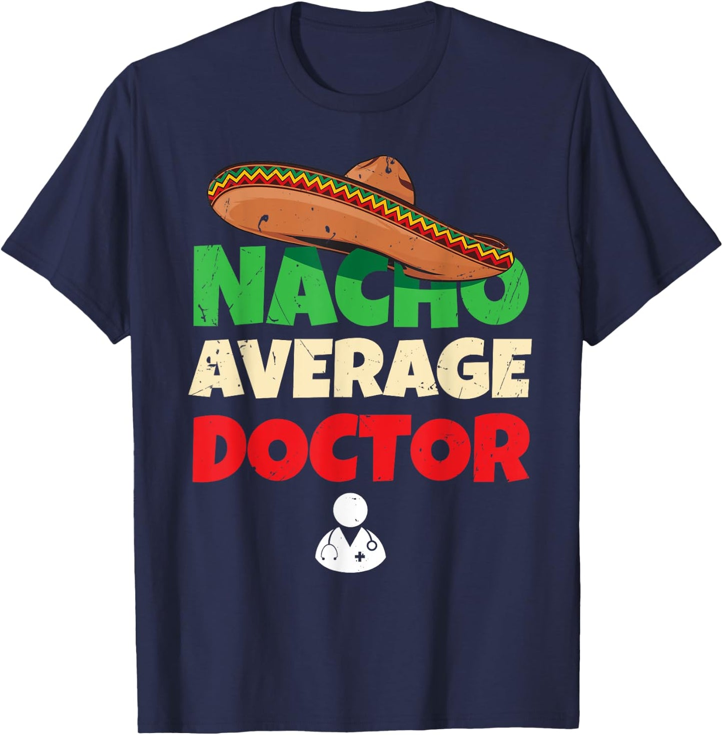 Apparel for Doctors | Medical Student Joke Pun Funny Doctor T-Shirt - T-Shirt | Navy