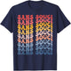 Sans Souci City Groovy Retro T-Shirt - T-Shirt | Navy