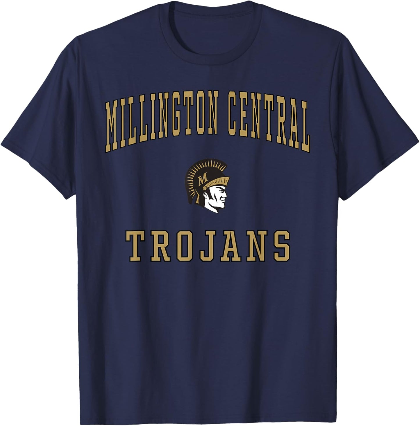 Millington Central High School Trojans T-Shirt - T-Shirt | Navy