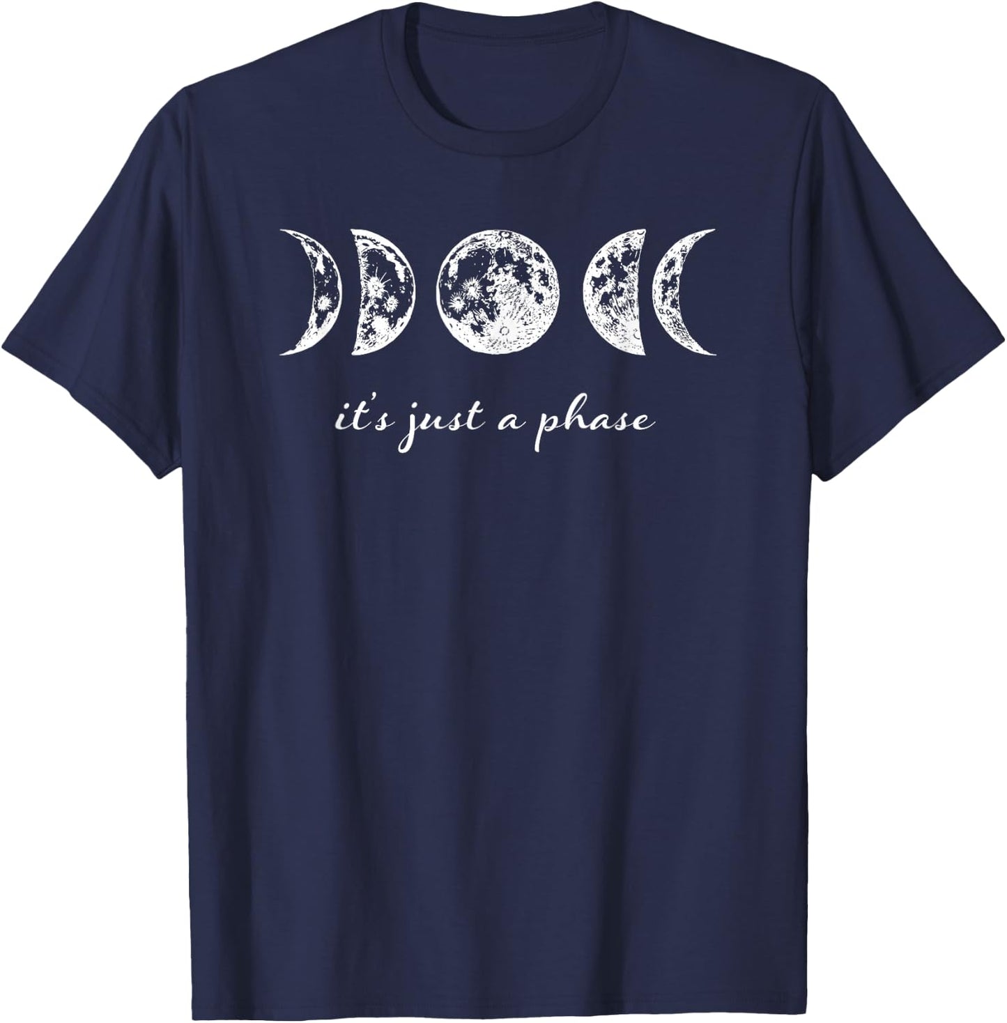 Moon Lover Gifts Mother's Day Moon Phases Moon Lovers T-Shirt - T-Shirt | Navy