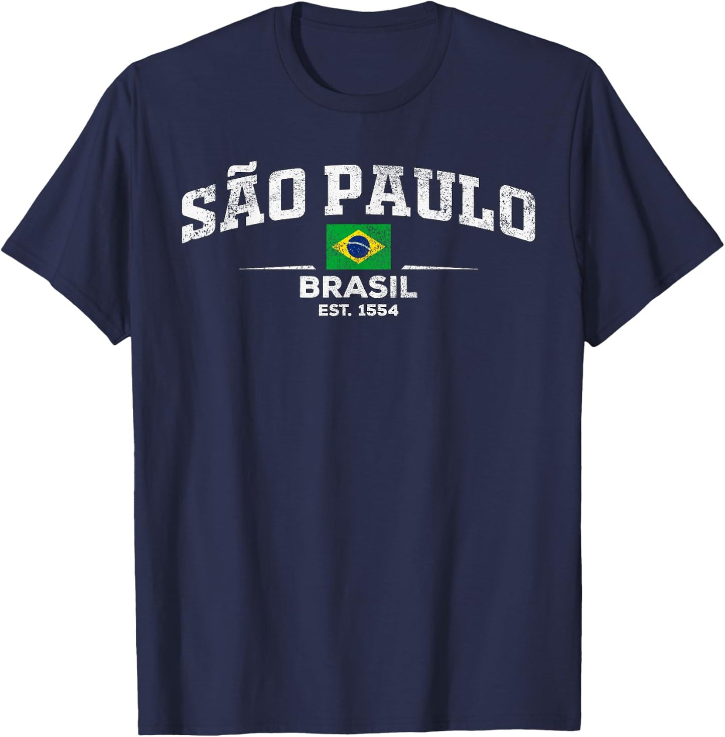 Sao Paulo Brazil / Brasil T-Shirt - T-Shirt | Navy
