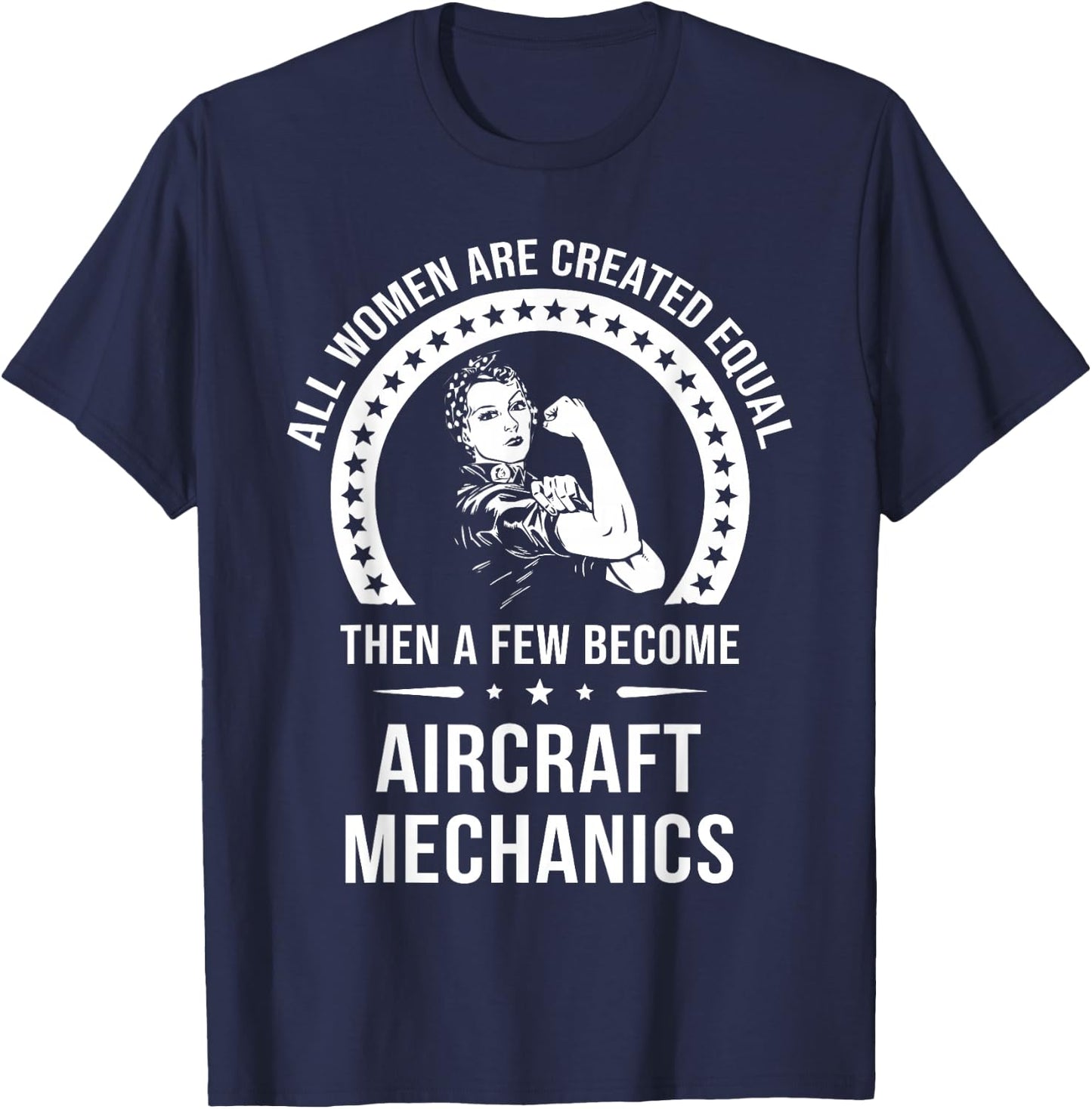 Aircraft Mechanic Shirt | Aircraft Mechanic T-Shirt - T-Shirt | Navy