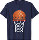 Kids Basketball Zeke Custom Name Gift, Youth T-Shirt - T-Shirt | Navy