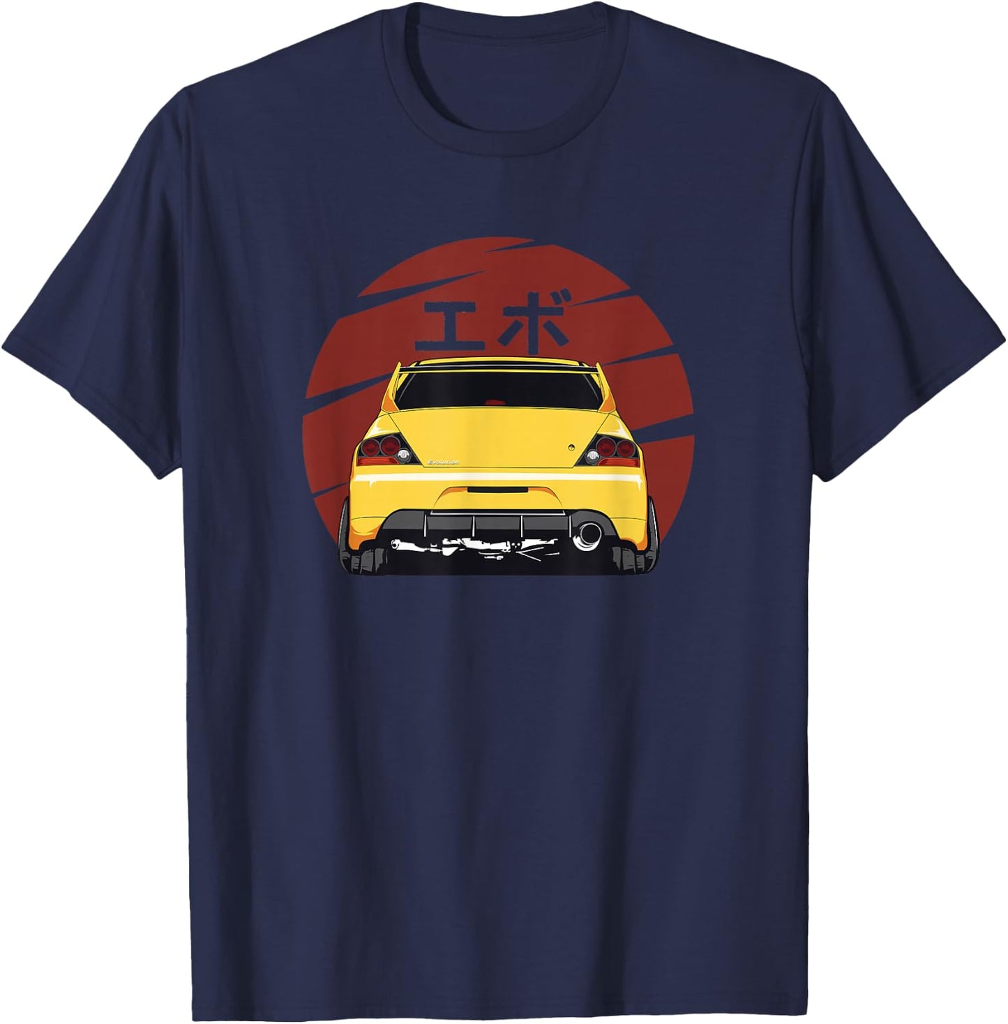 Vintage JDM Evo T-Shirt - T-Shirt | Navy