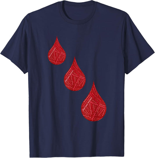 Blood Cancer blood cancer awareness T-Shirt - T-Shirt | Navy