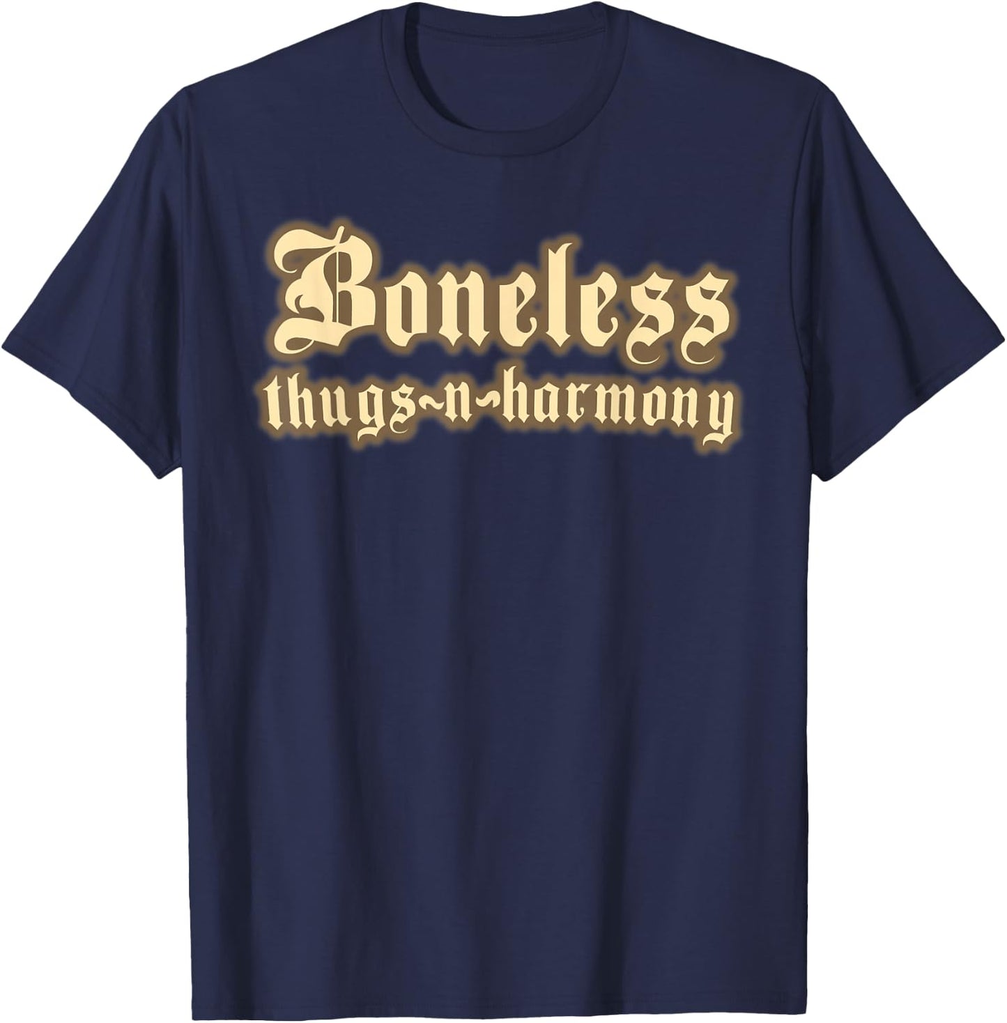 Boneless Thugs N Harmony T-Shirt - T-Shirt | Navy
