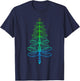Dragonfly Christmas Tree T-Shirt - T-Shirt | Navy