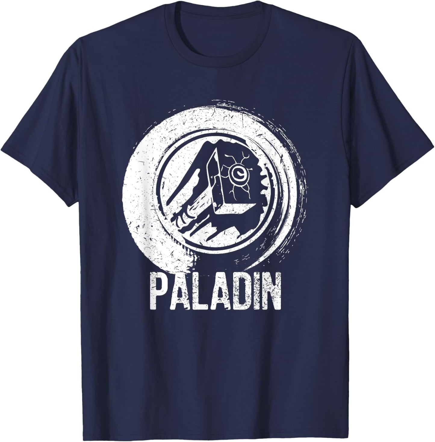 Wow Paladin Gamer T-Shirt - T-Shirt | Navy