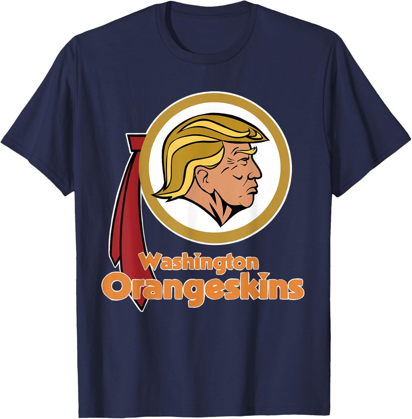 Washington OrangeSkins Orange Skin Trump 2020 T-Shirt - T-Shirt | Navy