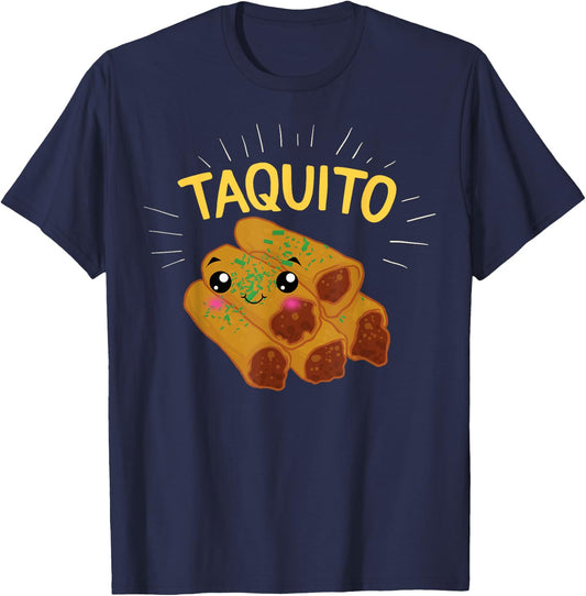 Taco And Taquito Matching Mommy Daddy And Me Mexican New Mom T-Shirt - T-Shirt | Navy