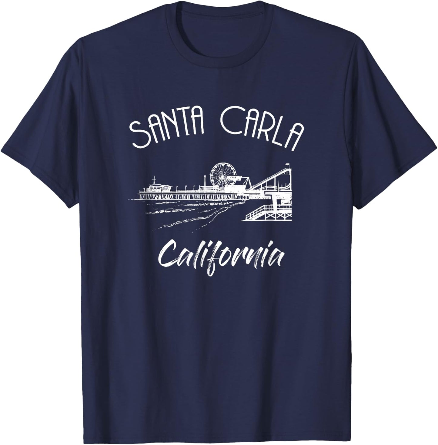 Santa Carla California - Murder capital of the world T-Shirt - T-Shirt | Navy