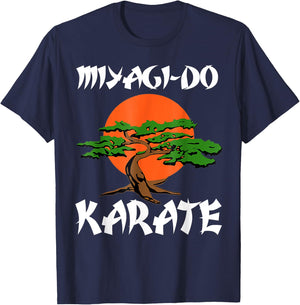 Vintage New Miyagi-Do Karate Cool Bonsai Tree Gift youth T-Shirt - T-Shirt | Navy
