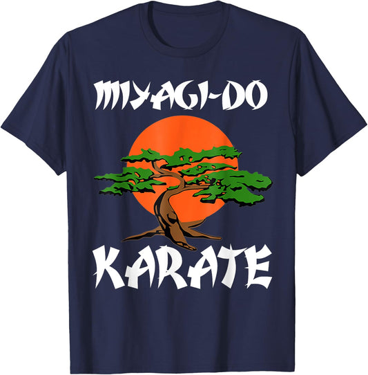 Vintage New Miyagi-Do Karate Cool Bonsai Tree Gift youth T-Shirt - T-Shirt | Navy