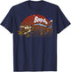 Looney Tunes Wile E. Coyote & Road Runner Beep Beep Chase T-Shirt - T-Shirt | Navy