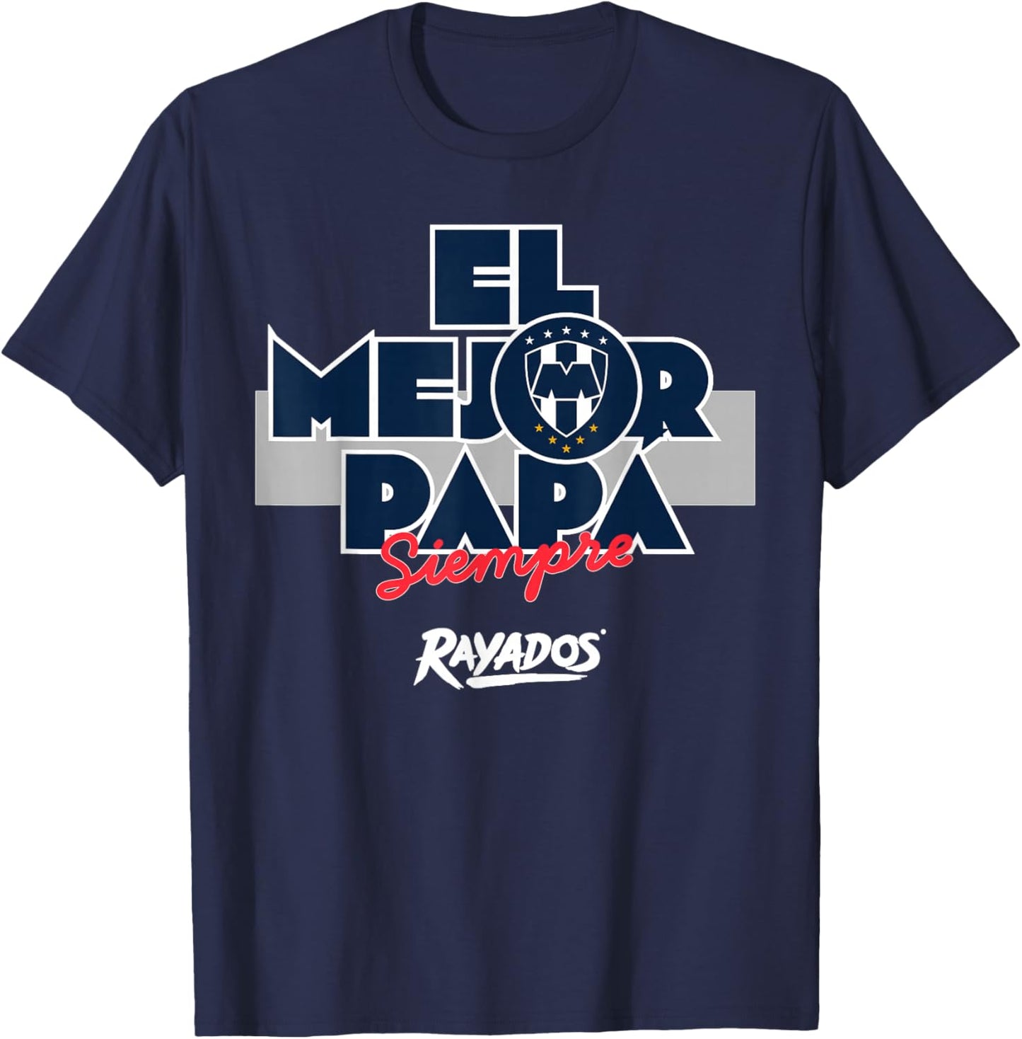 Exclusive Collection of Rayados de Monterrey T-Shirt - T-Shirt | Navy