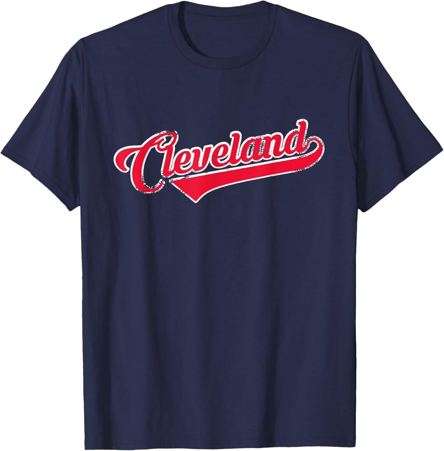 Cleveland Ohio Baseball T-Shirt - T-Shirt | Navy