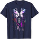 Futuristic Techwear Japanese Cyberpunk | Harajuku Streetwear T-Shirt - T-Shirt | Navy