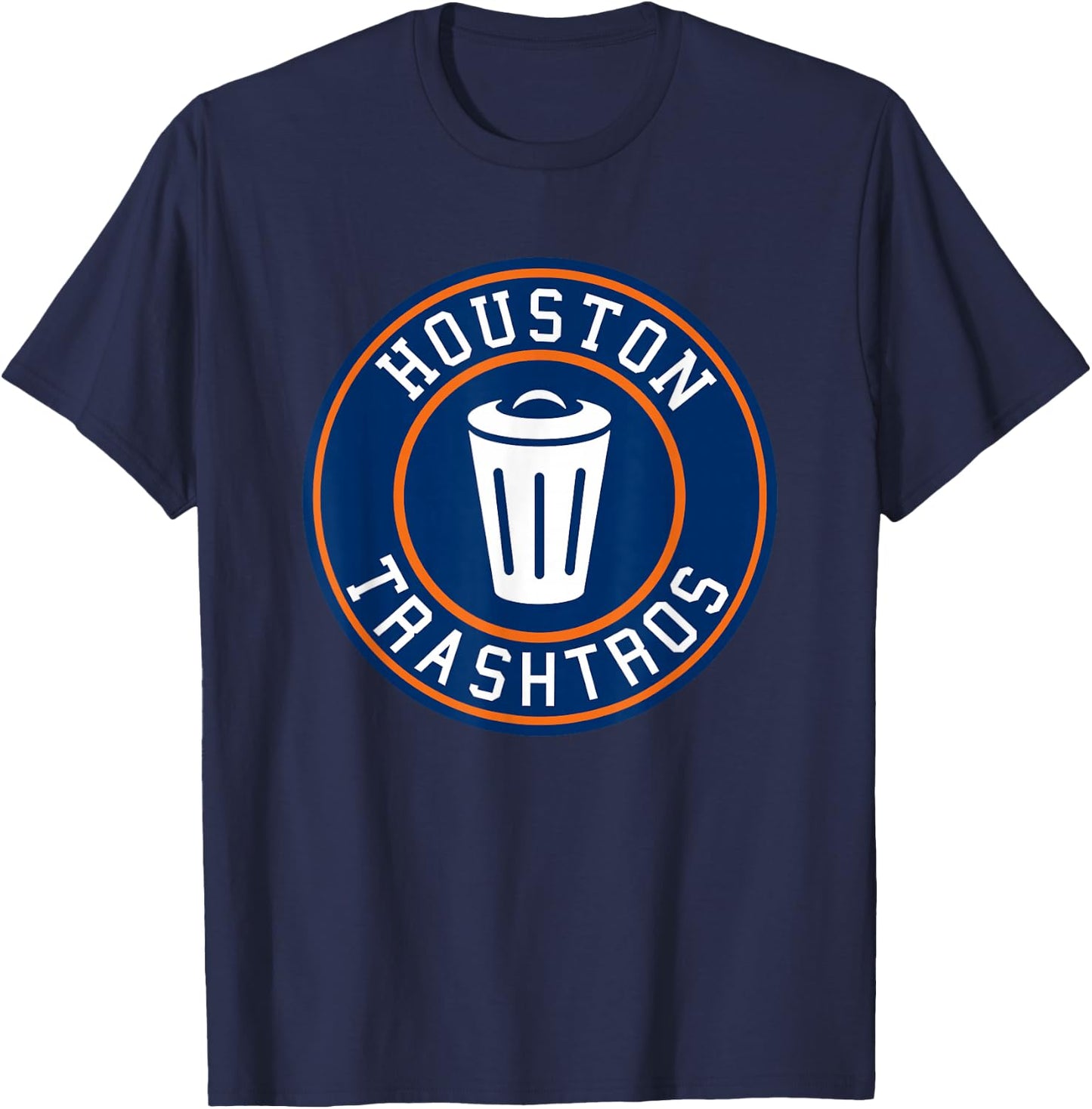 Houston Cheaters Sign Stealing Trashtros Baseball Gift T-Shirt - T-Shirt | Navy