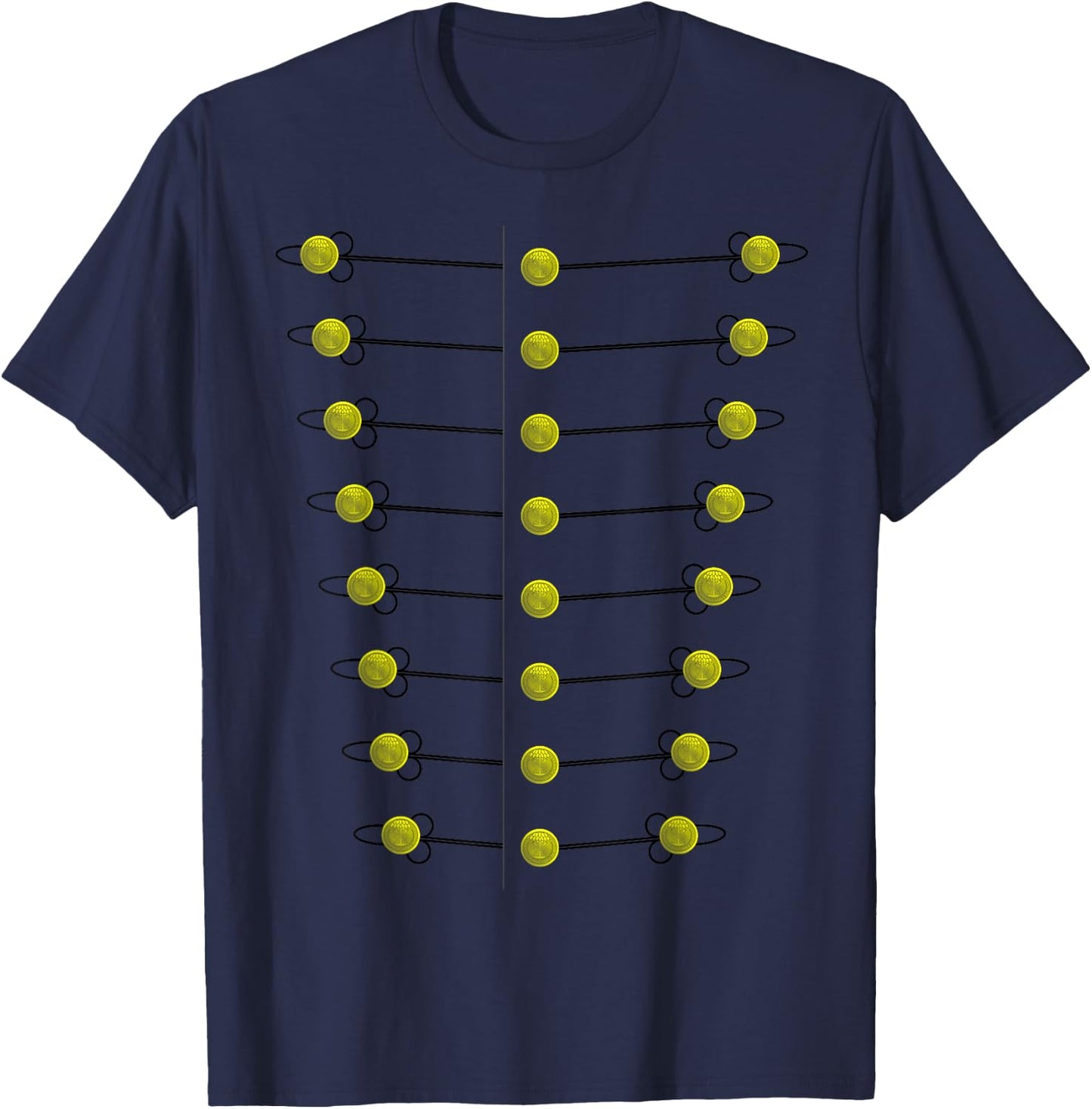 Full Dress Salt and Pepper Cadet Grays Uniform Charleston T-Shirt - T-Shirt | Navy