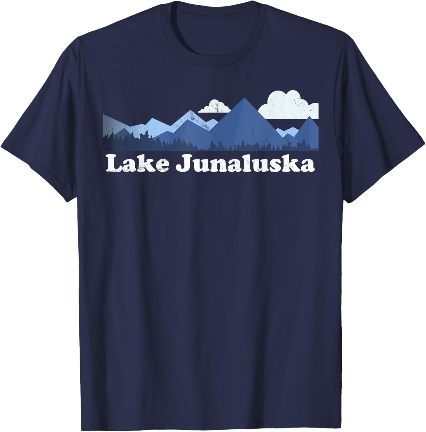Lake Junaluska North Carolina Blue Ridge Mountains NC T-Shirt - T-Shirt | Navy