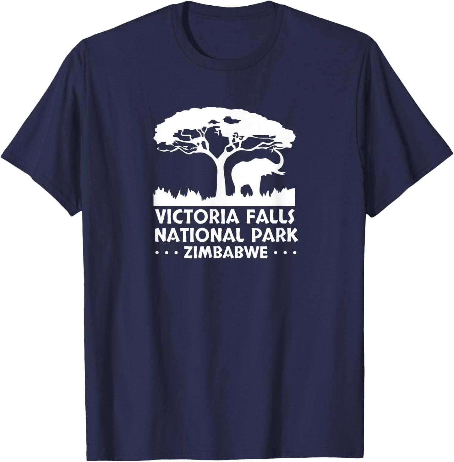 Victoria Falls National Park T-Shirt - T-Shirt | Navy
