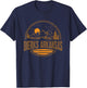 Vintage Dierks, Arkansas Mountain Hiking Souvenir Print T-Shirt - T-Shirt | Navy