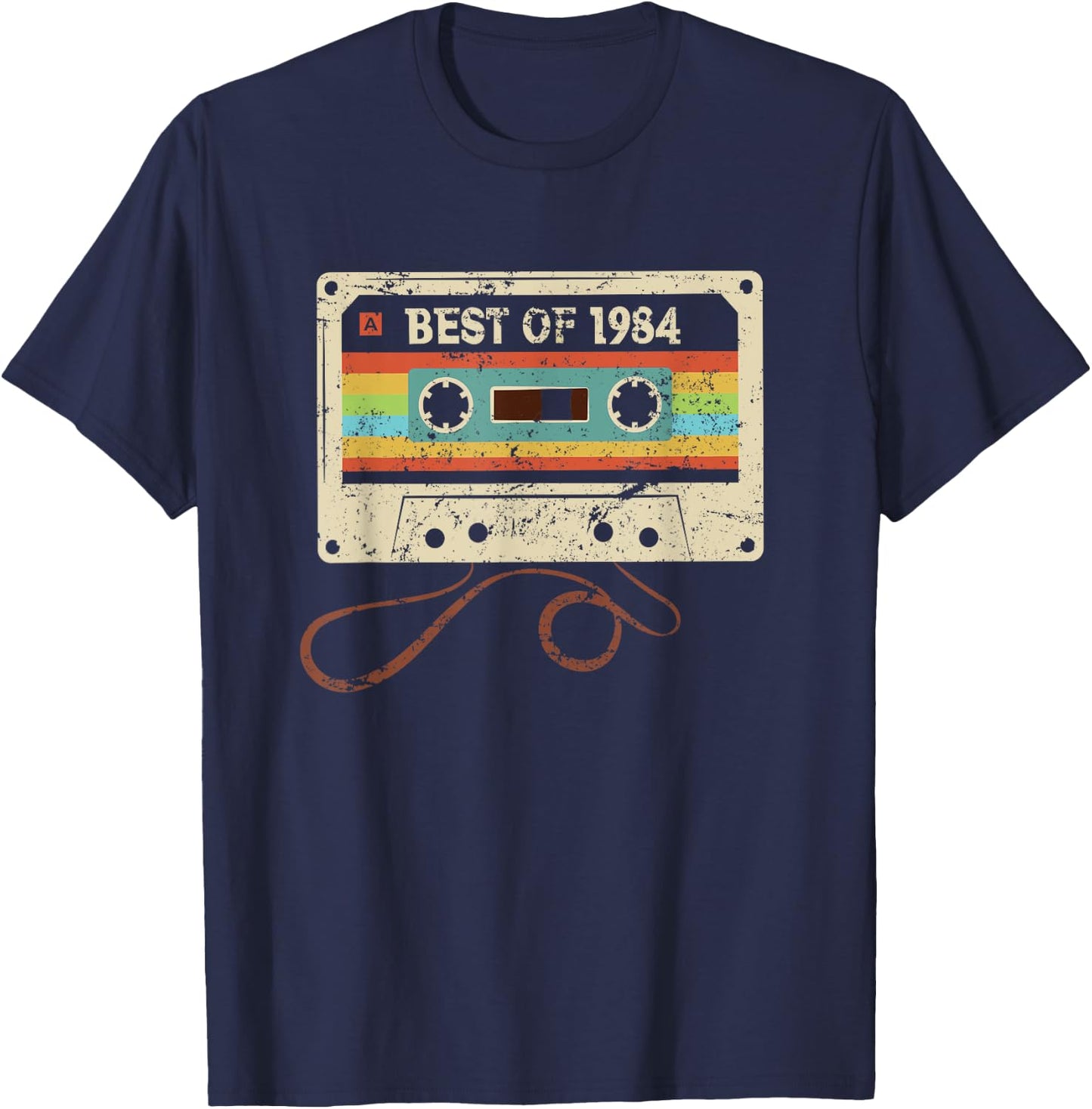 Best of 1984 Cool 41 Year Old Bday Men Women 41st Birthday T-Shirt - T-Shirt | Navy