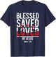 Christian Prayer Bible Verse Christianity Faith Prayer T-Shirt - T-Shirt | Navy