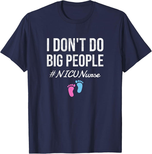 Neonatal Intensive Care Unit NICU Nurse T-Shirt - T-Shirt | Navy