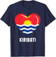 Kiribati Flag | I-Kiribati T-Shirt - T-Shirt | Navy
