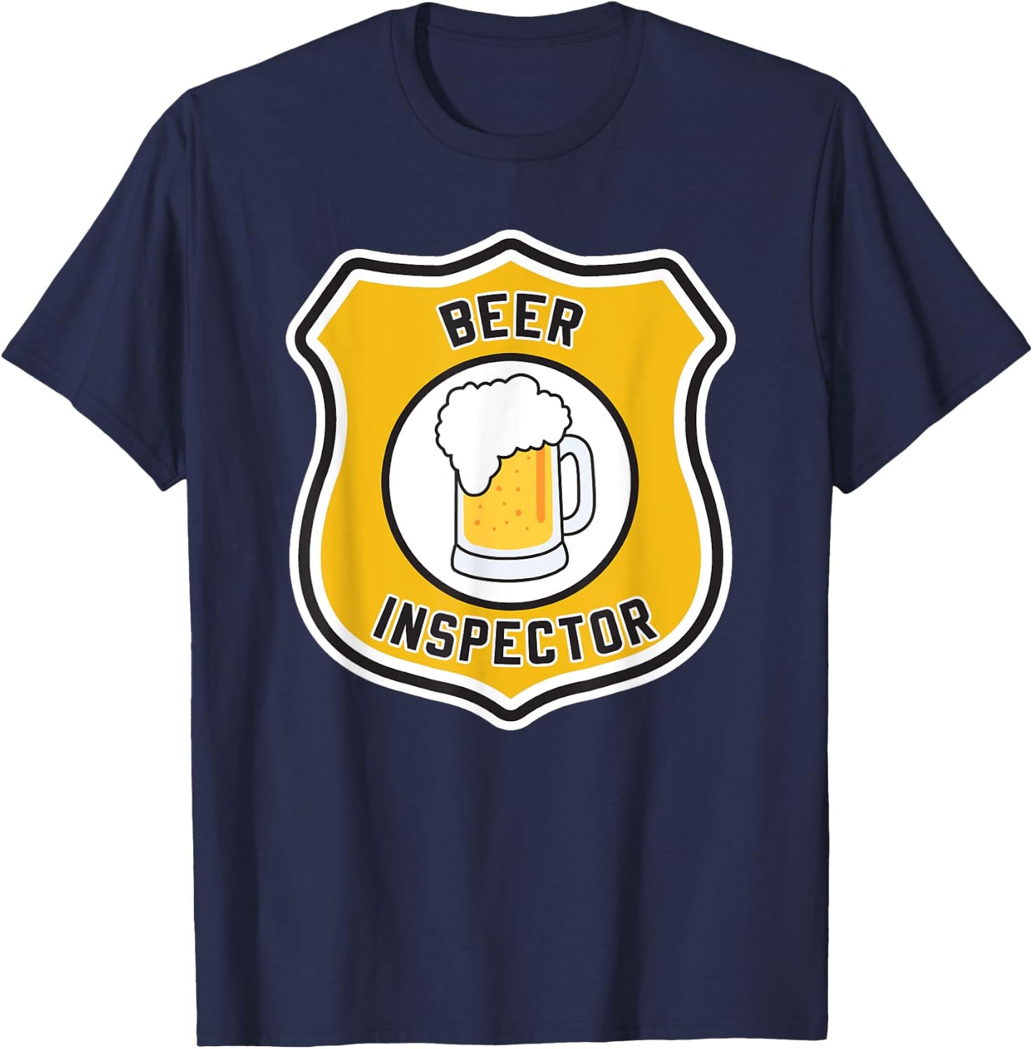 Beer Inspector T-Shirt - T-Shirt | Navy