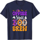 Office Staff Boo Crew Matching Autumn Halloween Costume T-Shirt - T-Shirt | Navy