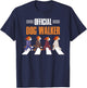 Official Dog Walker T-Shirt - T-Shirt | Navy