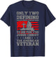 DIE FOR YOU American Veteran Gift Veterans Day Soldier T-Shirt - T-Shirt | Navy
