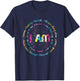 Tie Dye I Am Inspiration Bible Verse Christian Religious T-Shirt - T-Shirt | Navy