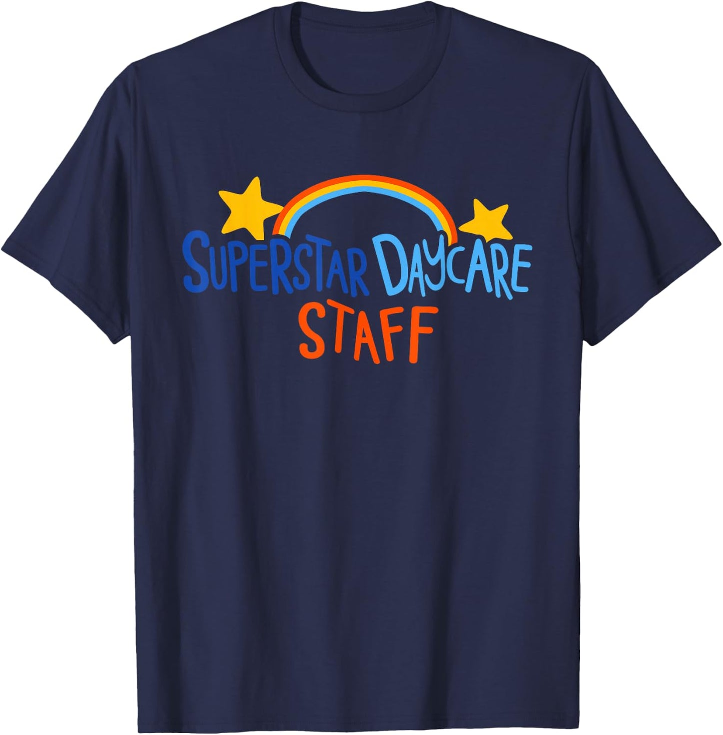 Superstar Daycare Staff design T-Shirt - T-Shirt | Navy