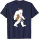 Bigfoot Viking Cryptid Norse Myth Sasquatch T-Shirt - T-Shirt | Navy