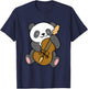 Panda Playing Cello T-Shirt - T-Shirt | Navy